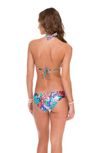 GORGEOUS CHAOS - Halter Top & Tab Sides Full Bottom • Multicolor