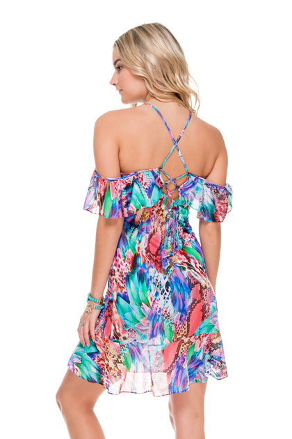 GORGEOUS CHAOS - Willow Dress • Multicolor
