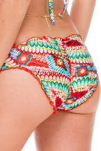 WILD HEART - Underwire Adjustable Top & Full Ruched Back Bottom • Multicolor