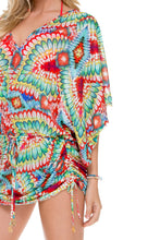 WILD HEART - Cabana V Neck Dress • Multicolor