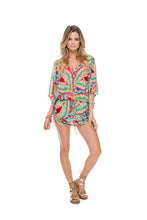WILD HEART - Cabana V Neck Dress • Multicolor