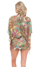 CALLEJERA - Cabana V Neck Dress • Multicolor