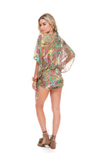 CALLEJERA - Cabana V Neck Dress • Multicolor