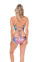 BEAUTIFUL MESS - Stitched Bustier Top & Full Bottom • Multicolor