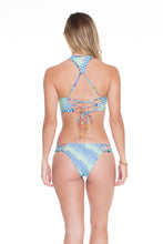 INKED BABE - Ink Mesh Reversible Cut Out Top & Moderate Bottom • Multicolor