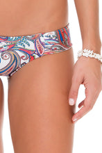 REBELDIA - Triangle Halter Top & Tab Sides Full Bottom • Multicolor