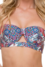 REBELDIA - Cut Out Underwire Top & Moderate Bottom • Multicolor