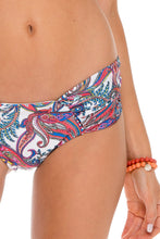 REBELDIA - Underwire Plunge Top & Scrunch Ruched Back Brazilian Bottom • Multicolor