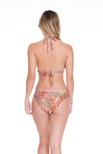 UNTAMEABLE - Triangle Halter Top & Multi Strings Full Bottom • Multicolor