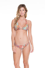 UNTAMEABLE - Triangle Halter Top & Multi Strings Full Bottom • Multicolor