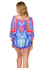 STAR GIRL - Cabana V Neck Dress • Multicolor