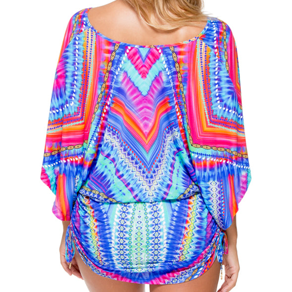 STAR GIRL - Cabana V Neck Dress