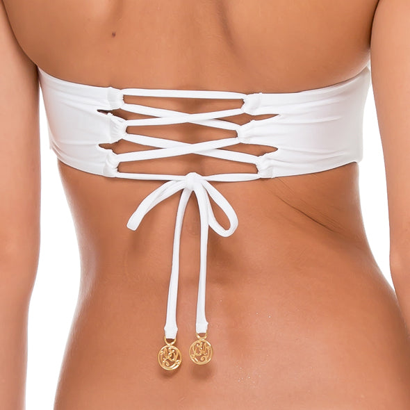 ATREVIDA - Multicolor Crochet Underwire Bandeau Top