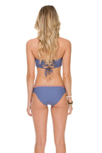 ATREVIDA - Multicolor Crochet Underwire Bandeau Top & Multicolor Crochet Full Bottom • Blue Moon