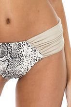 BOMBO - Alegria Bandeau Top & Scrunch Ruched Back Brazilian Bottom • Multicolor