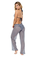 EL MALECON - Maritza Halter Top & Beach Pant • Marino