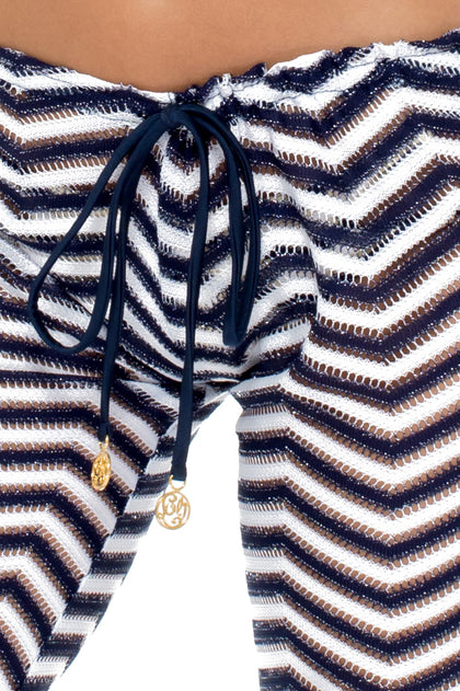 EL MALECON - Maritza Halter Top & Beach Pant • Marino