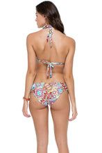 YEMAYA - Triangle Halter Top & Scrunch Panty Full Bottom • Multicolor