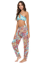 YEMAYA - Alicia Bandeau Top & Smocked Gipsy Pant • Multicolor