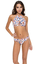 CIENFUEGOS - Isabel Halter Top & Reversible Brazilian Bottom • Multicolor