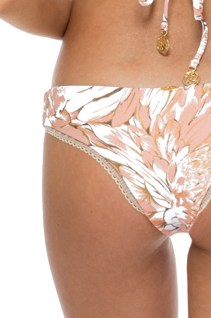 AMOR TABACO Y RON - Push Up Underwire Top & Lo Rise Seamless Skimpy Bottom • Rose Gold