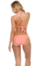 GUAGUANCO - Triangle Halter Top & Scrunch Panty Full Bottom • Mamey