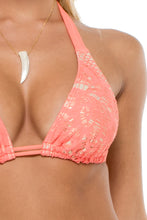 GUAGUANCO - Triangle Halter Top & Scrunch Panty Full Bottom • Mamey