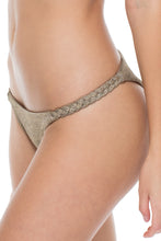 COMPAI - Fama Multi Way Underwire Bandeau Top & Double Braided Moderate Bottom • Bronze