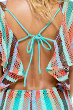 LA GLORIA CUBANA - Open Back Butterfly Romper • Multicolor