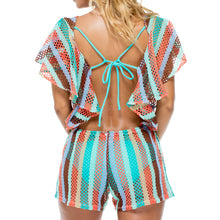 LA GLORIA CUBANA - Open Back Butterfly Romper