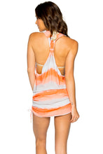 LOS FLAMENCOS - T Back Mini Dress • Multicolor