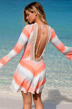 LOS FLAMENCOS - Deep Plunge Dress • Multicolor