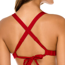 TORRE DE ORO - Molded Push Up Bandeau Halter Top