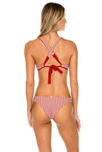 TORRE DE ORO - Cross Back Halter Top & Moderate Bottom • Torero