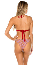 TORRE DE ORO - Halter Top & High Leg Brazilian Bottom • Torero