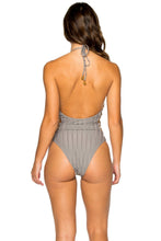 TURI TURAI - Open Side One Piece Bodysuit • Grey