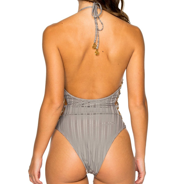 TURI TURAI - Open Side One Piece Bodysuit