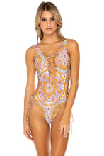 ALHAMBRA - Open Side One Piece Bodysuit • Lavanda