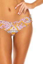 ALHAMBRA - Cross Back Bustier Top & Moderate Bottom • Lavanda