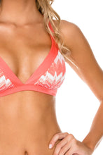 AMOR Y MIEL - Adjustable Back Halter Top & Beach Pant • Coral