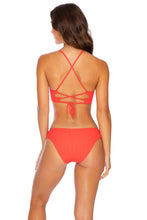 CORAZON DE SEDA - Underwire Top & Full Bottom • Scarlet
