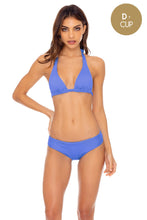 TRIANA - Triangle Halter Top & Full Bottom • Marina