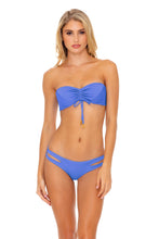 TRIANA - Bandeau Top & Reversible Zig Zag Open Side Moderate Bottom • Marina