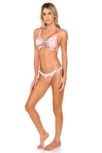 DYNASTY - Bralette Top & Banded Moderate Bottom • Rojo