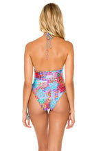 LA MEZQUITA - Drawstring High Leg One Piece • Multicolor