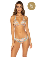 ALMERIA - Triangle Halter Top & Seamless Full Ruched Back Bottom • Multicolor