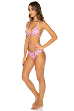 CADIZ - Triangle Halter Top & Full Bottom • Multicolor