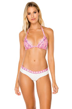 CADIZ - Triangle Halter Top & Mamasita Bottom • Multicolor