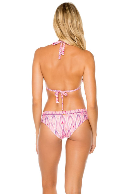 CADIZ - Triangle Halter Top & Mamasita Bottom • Multicolor