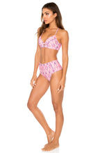 CADIZ - Underwire Top & High Rise Cheeky Bottom • Multicolor
